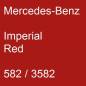 Preview: Mercedes-Benz, Imperial Red, 582 / 3582.